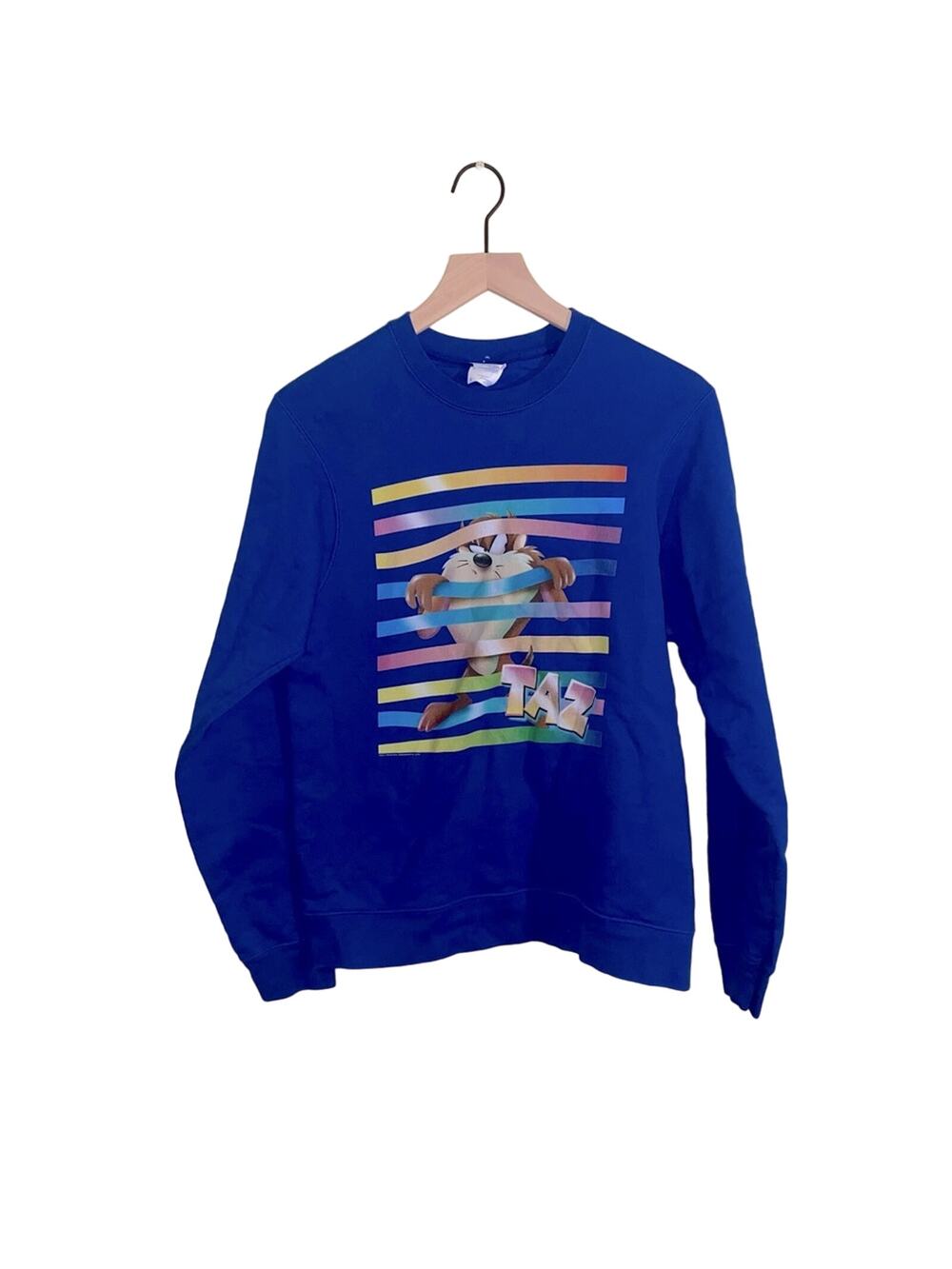 VNTG PORT & COMPANY Looney Toons Taz crewneck S